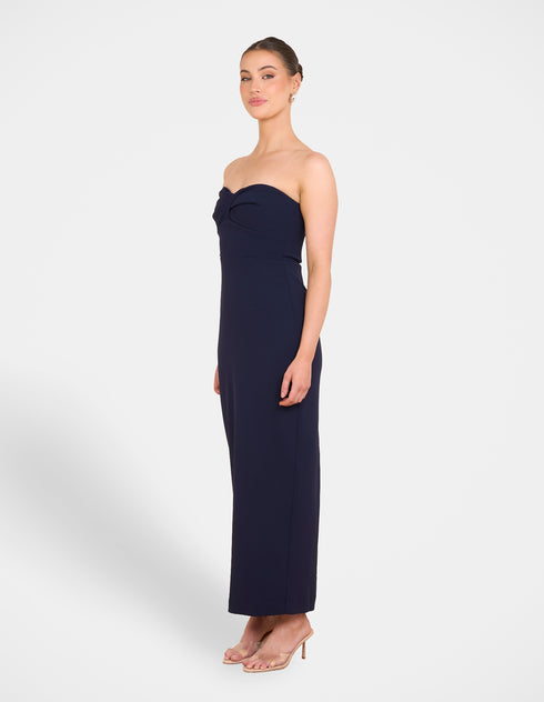 Bex Twist Front Strapless Maxi